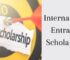 An International Entrance Scholarship will be available at the University of Calgary in Canada