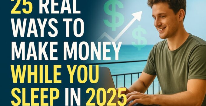 25 Proven Passive Income Ideas for 2025 (Earn While You Sleep)